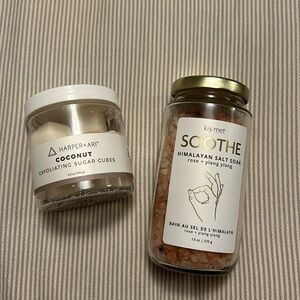 Bath Salt & Exfoliating Cube Bundle